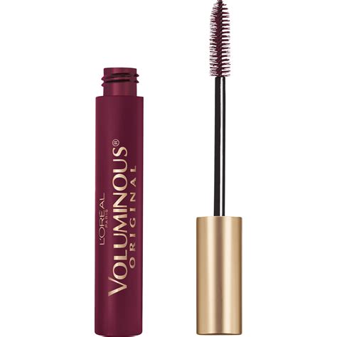 l'oreal voluminous mascara burgundy.